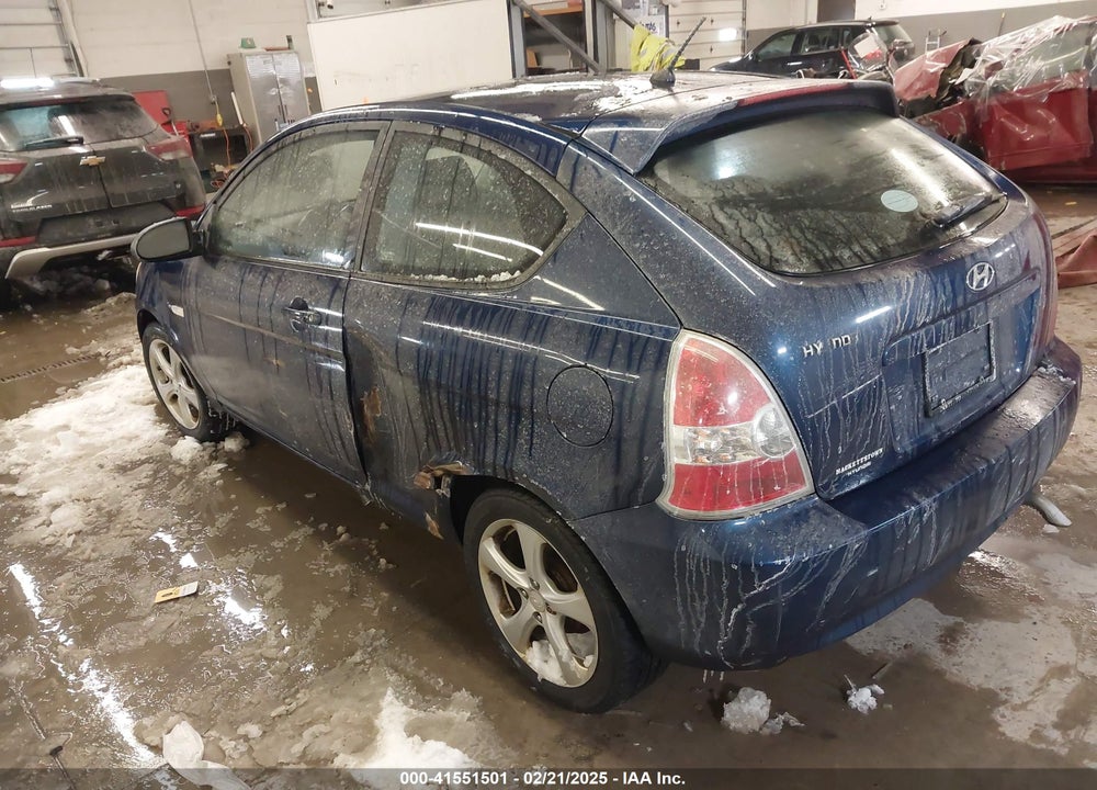 2008 HYUNDAI ACCENT VIN: KMHCN36C48U064799
