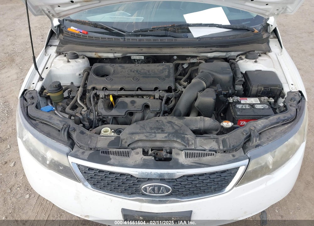 2013 KIA FORTE VIN: KNAFU4A26D5713142