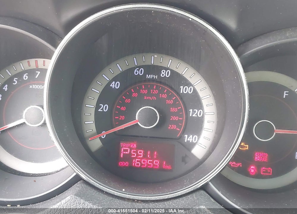 2013 KIA FORTE VIN: KNAFU4A26D5713142