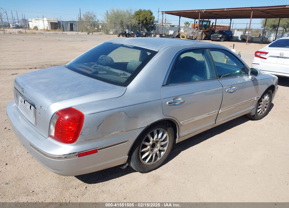 2004 HYUNDAI XG350 L VIN: KMHFU45E94A278708