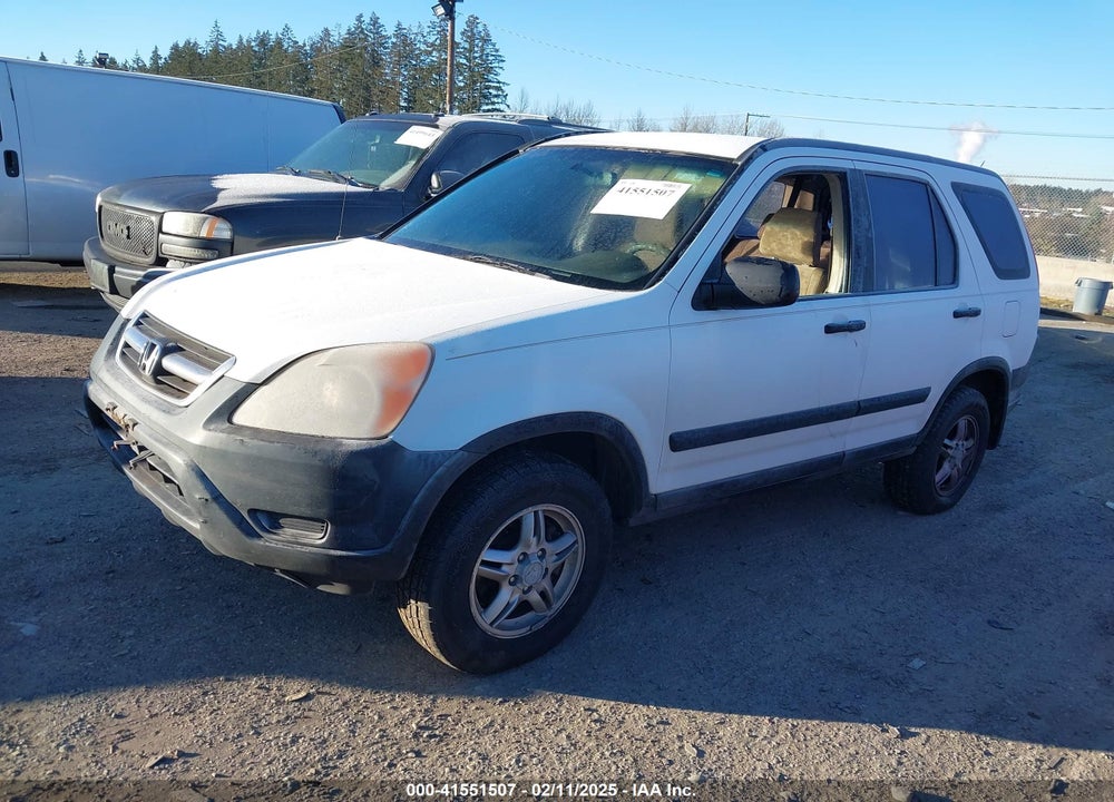 2002 HONDA CR-V LX VIN: JHLRD78462C003534