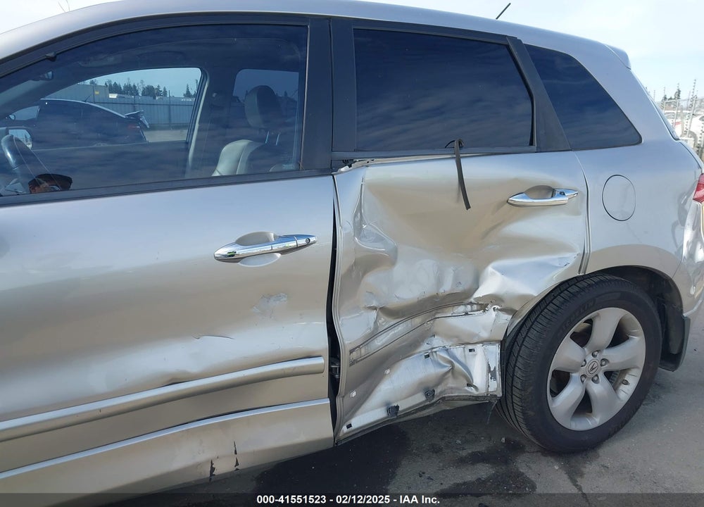 2009 ACURA RDX VIN: 5J8TB18259A003794