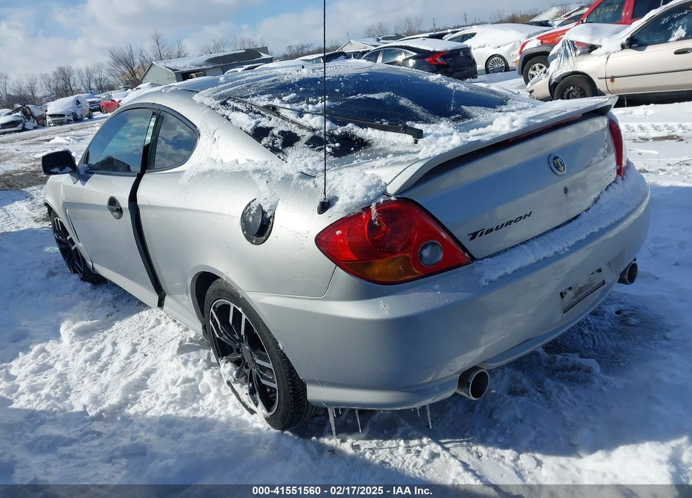 2003 HYUNDAI TIBURON GT V6 VIN: KMHHN65F73U017682