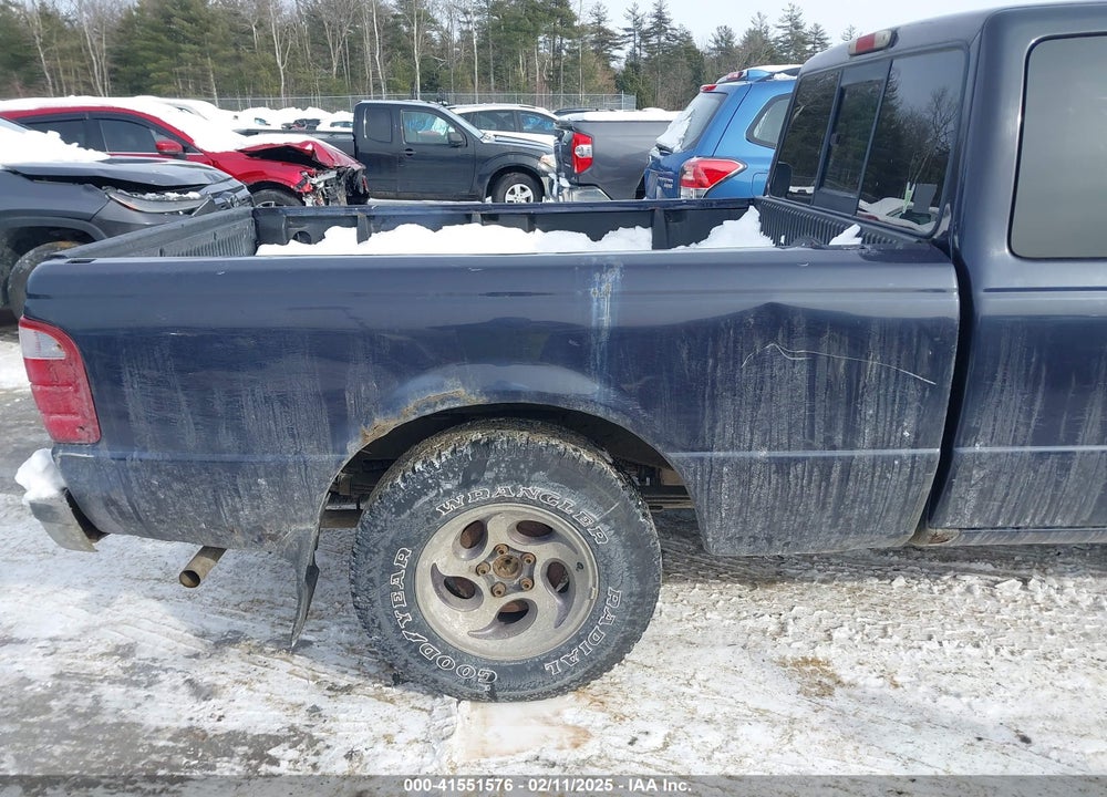 2001 FORD RANGER EDGE/XLT VIN: 1FTYR14E91TA22552