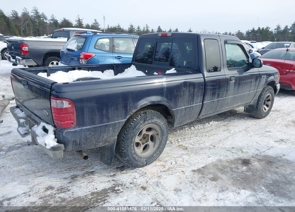 2001 FORD RANGER EDGE/XLT VIN: 1FTYR14E91TA22552