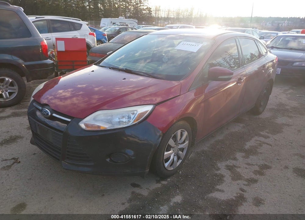 2013 FORD FOCUS SE VIN: 1FADP3F29DL190334