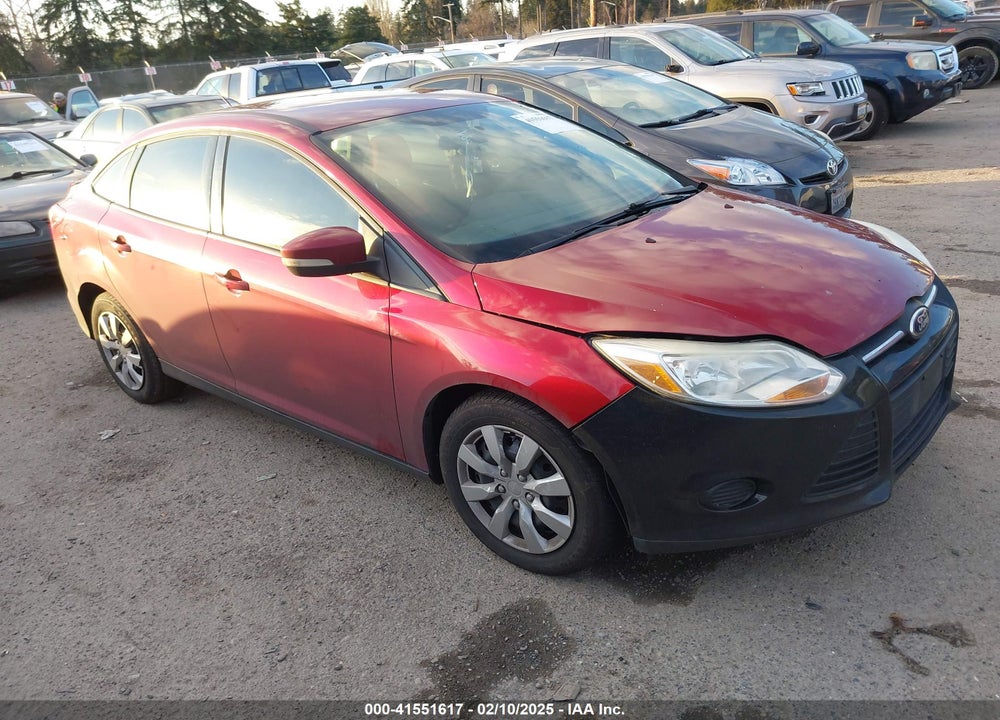 2013 FORD FOCUS SE VIN: 1FADP3F29DL190334