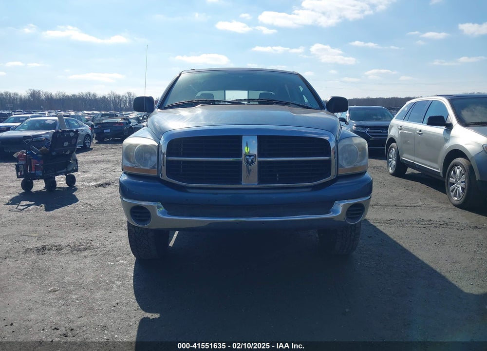 2006 DODGE RAM 1500 SLT VIN: 3D7KS19DX6G238222