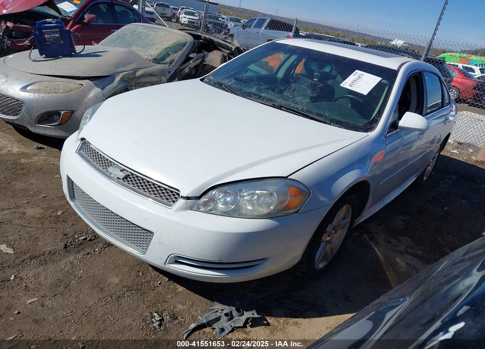 2013 CHEVROLET IMPALA LT VIN: 2G1WG5E39D1234372