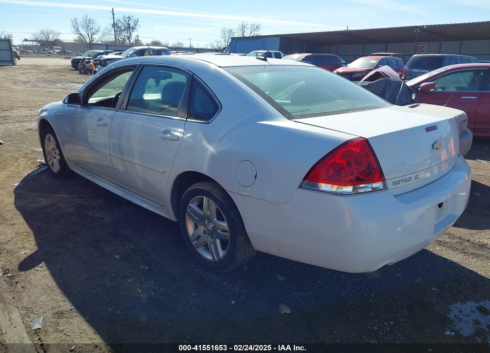 2013 CHEVROLET IMPALA LT VIN: 2G1WG5E39D1234372