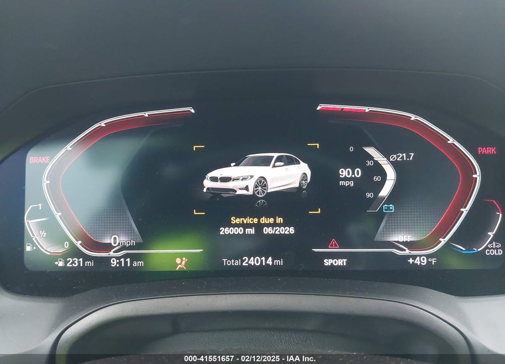 2020 BMW 330I VIN: 3MW5R1J04L8B13974