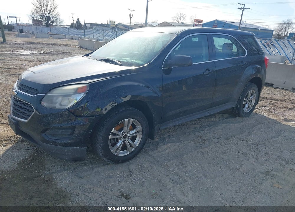 2016 CHEVROLET EQUINOX LS VIN: 2GNALBEK0G1136717