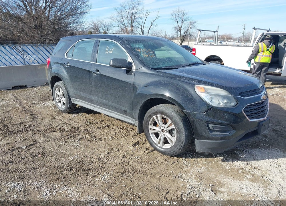 2016 CHEVROLET EQUINOX LS VIN: 2GNALBEK0G1136717