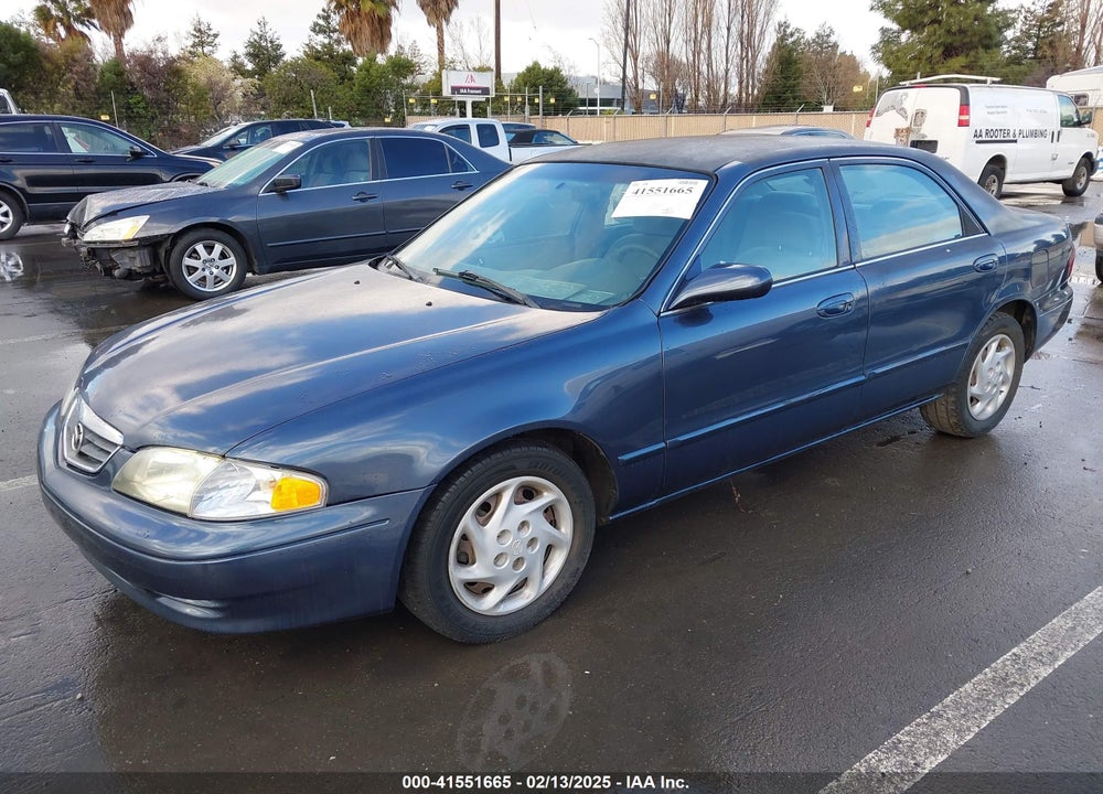 2002 MAZDA 626 LX VIN: 1YVGF22C825265622