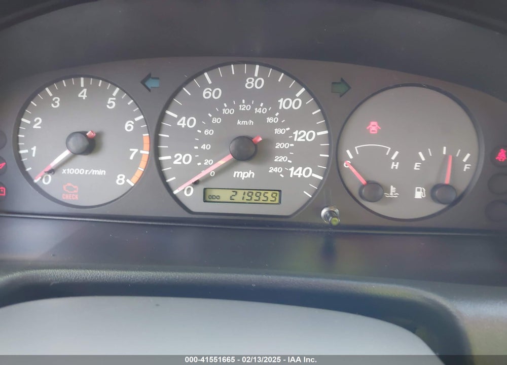 2002 MAZDA 626 LX VIN: 1YVGF22C825265622