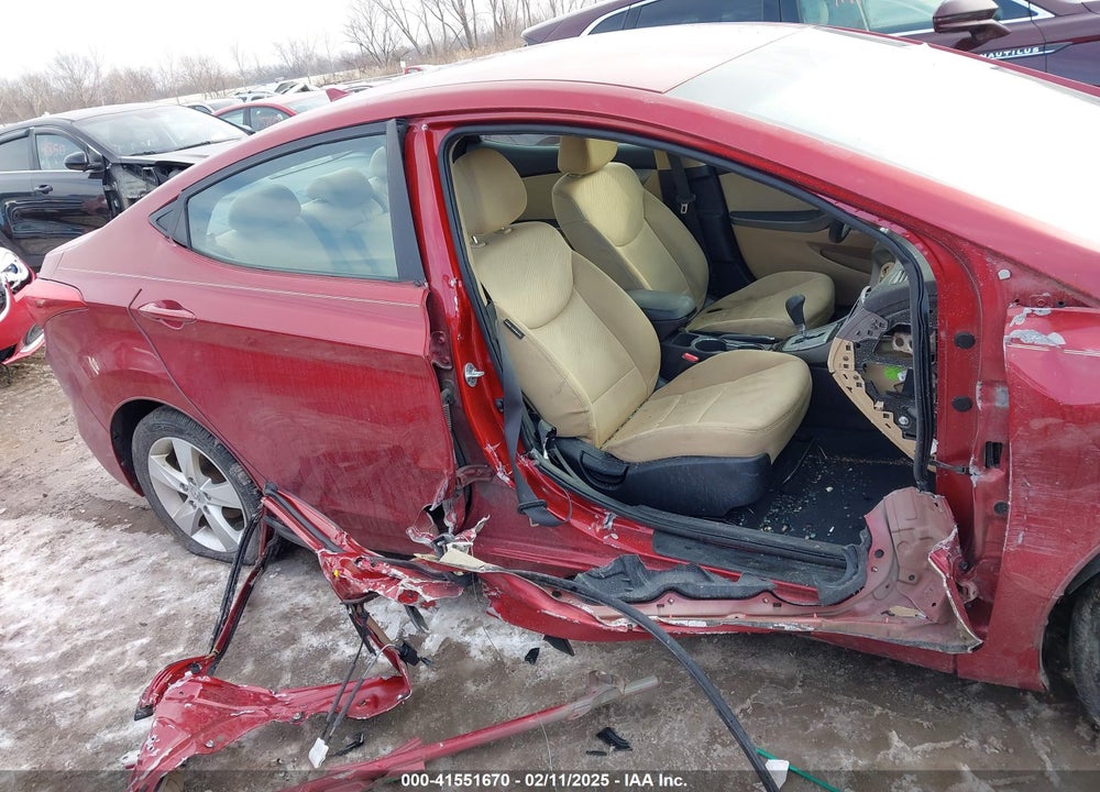 2012 HYUNDAI ELANTRA GLS (ULSAN PLANT) VIN: KMHDH4AE1CU250982