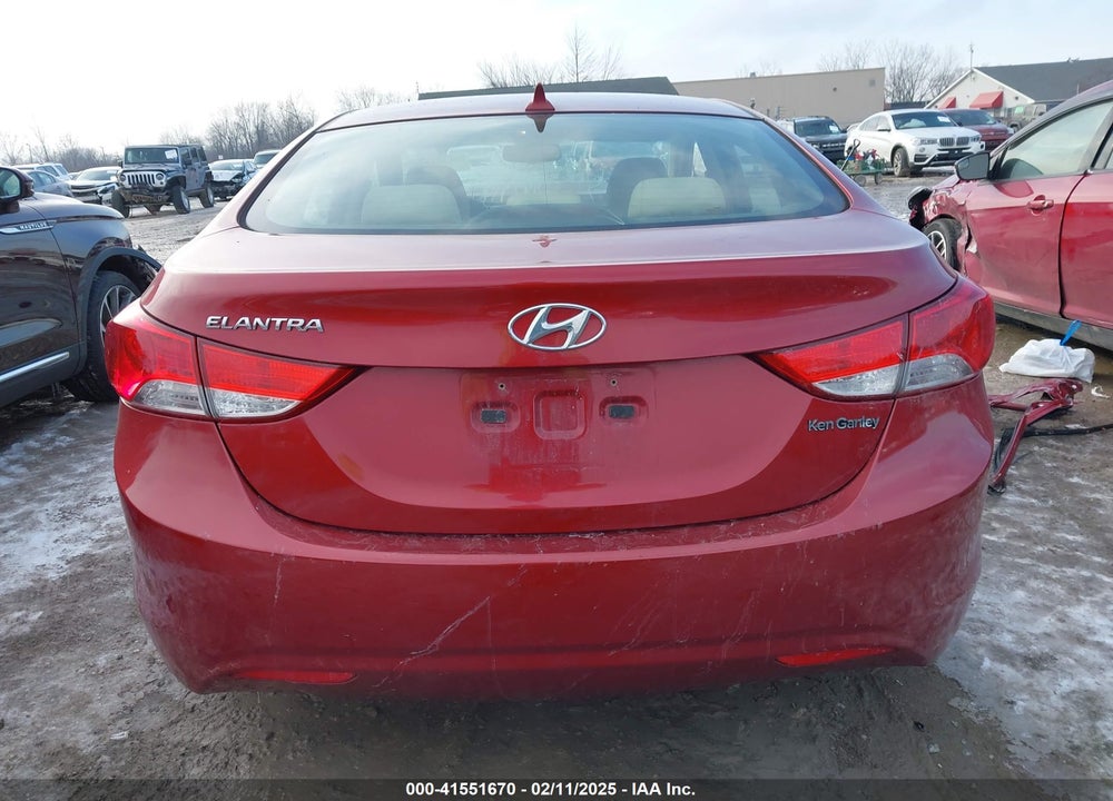 2012 HYUNDAI ELANTRA GLS (ULSAN PLANT) VIN: KMHDH4AE1CU250982