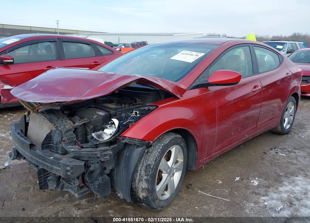 2012 HYUNDAI ELANTRA GLS (ULSAN PLANT) VIN: KMHDH4AE1CU250982