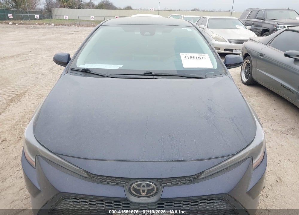 2020 TOYOTA COROLLA VIN: 5YFEPRAE1LP088227