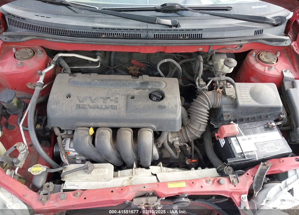 2008 TOYOTA COROLLA VIN: 2T1BR32E68C899828