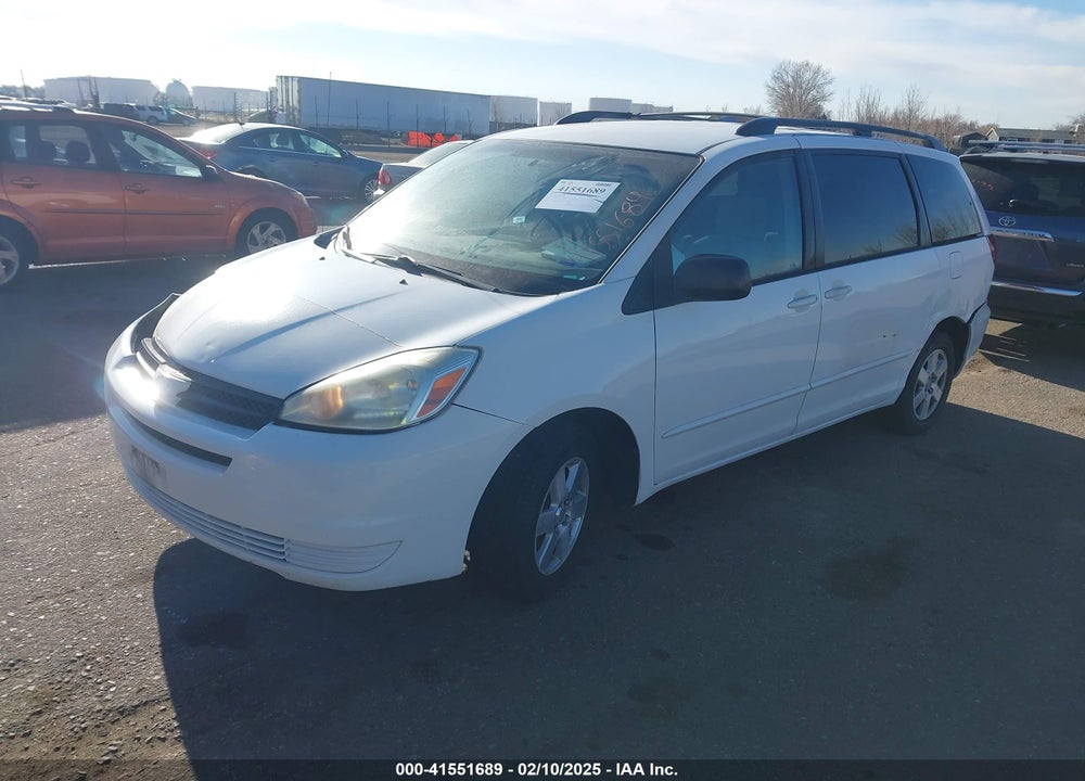 2005 TOYOTA SIENNA LE VIN: 5TDZA23C05S382444