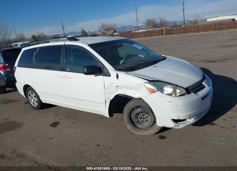 2005 TOYOTA SIENNA LE VIN: 5TDZA23C05S382444