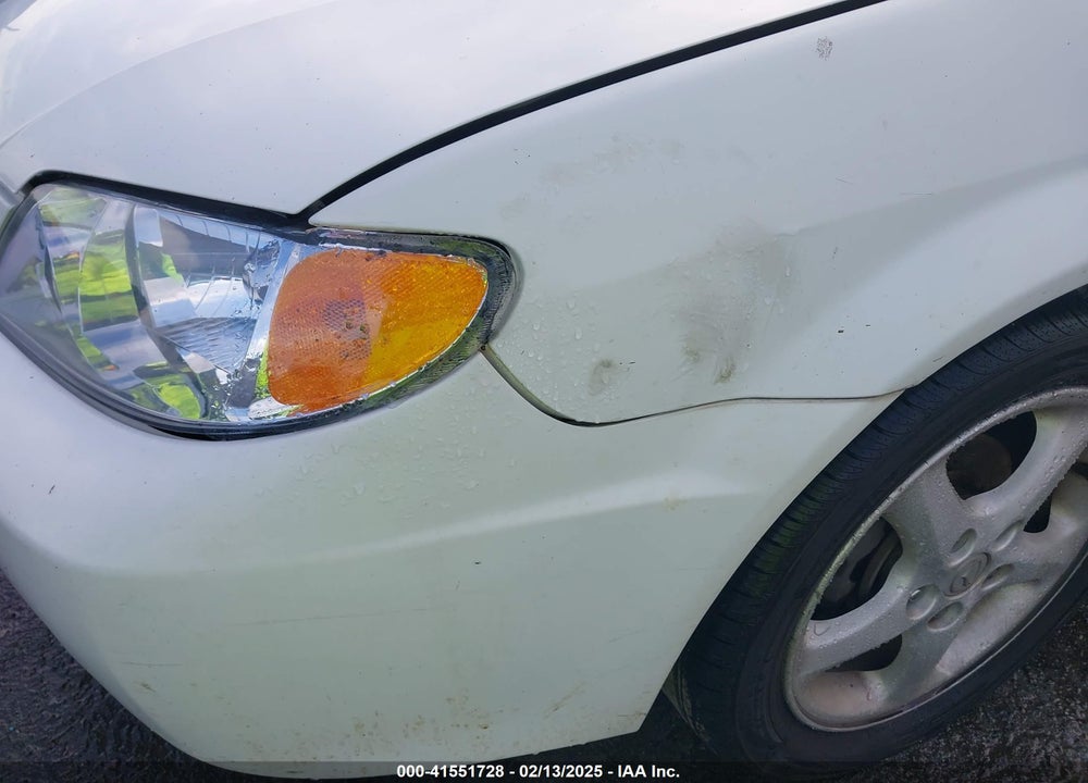 2002 MAZDA PROTEGE DX/ES/LX VIN: JM1BJ226820515284