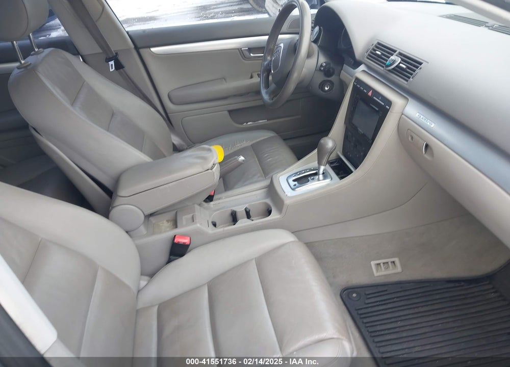 2007 AUDI A4 2.0T VIN: WAUDF78E37A091422