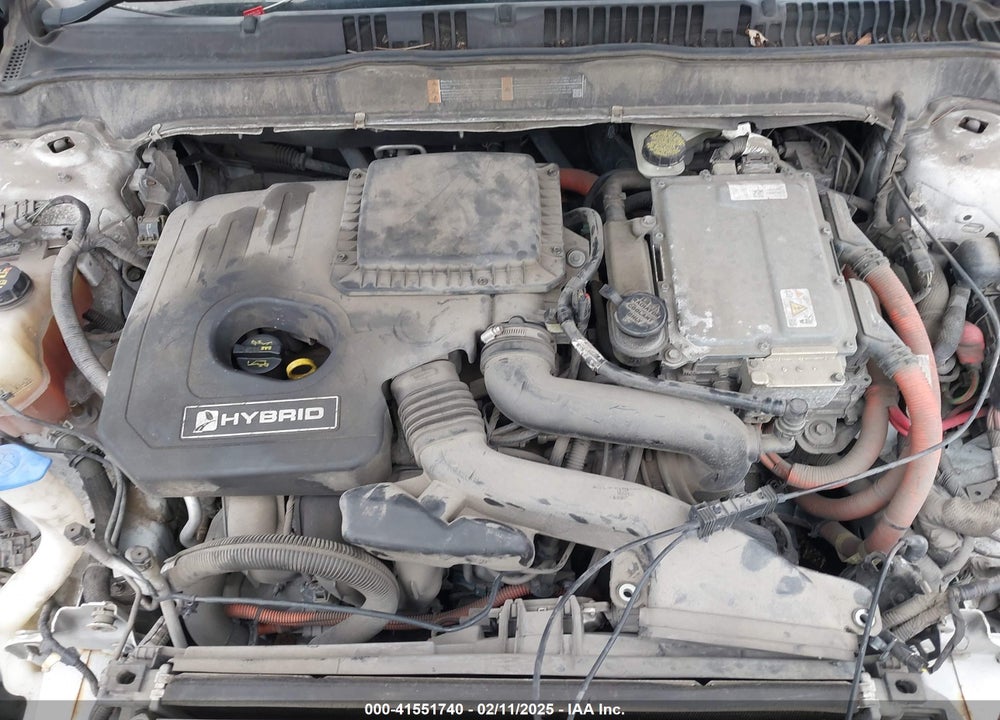 2013 FORD FUSION HYBRID VIN: 3FA6P0LU9DR312270