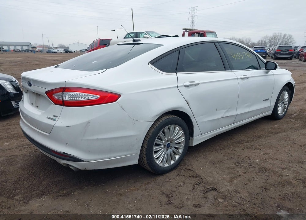 2013 FORD FUSION HYBRID VIN: 3FA6P0LU9DR312270
