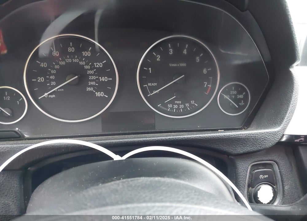 2012 BMW 3 SERIES VIN: WBA3C1C5XCF431347