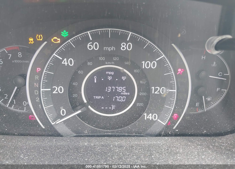 2013 HONDA CR-V EX-L VIN: 5J6RM3H79DL029090