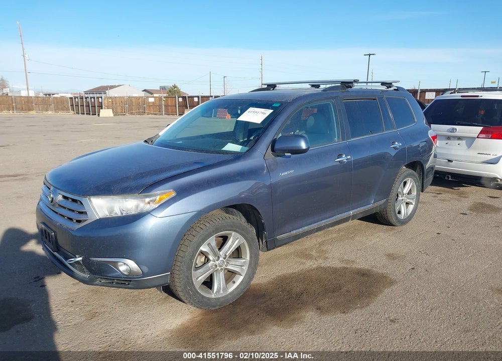 2011 TOYOTA HIGHLANDER LIMITED V6 VIN: 5TDDK3EH3BS057868