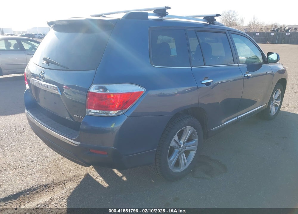 2011 TOYOTA HIGHLANDER LIMITED V6 VIN: 5TDDK3EH3BS057868