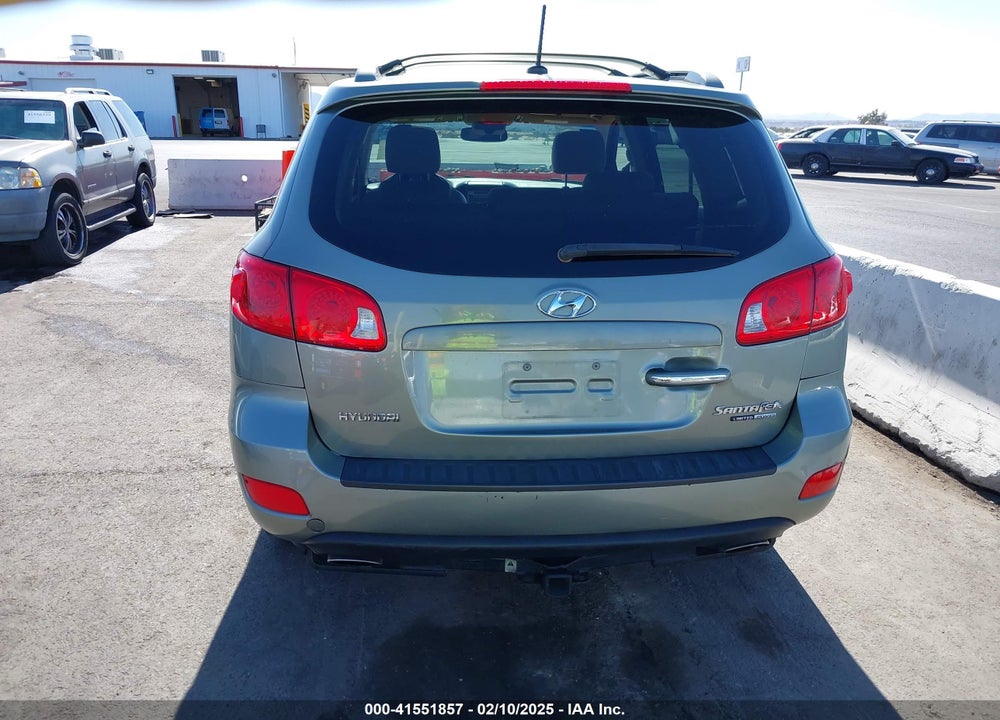 2008 HYUNDAI SANTA FE LIMITED/SE VIN: 5NMSH73E58H160940