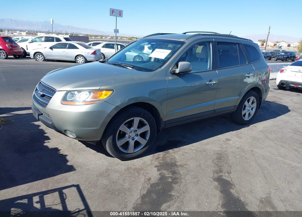 2008 HYUNDAI SANTA FE LIMITED/SE VIN: 5NMSH73E58H160940