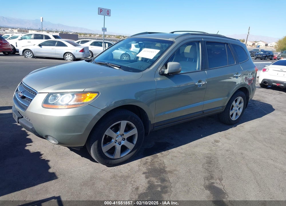 2008 HYUNDAI SANTA FE LIMITED/SE VIN: 5NMSH73E58H160940