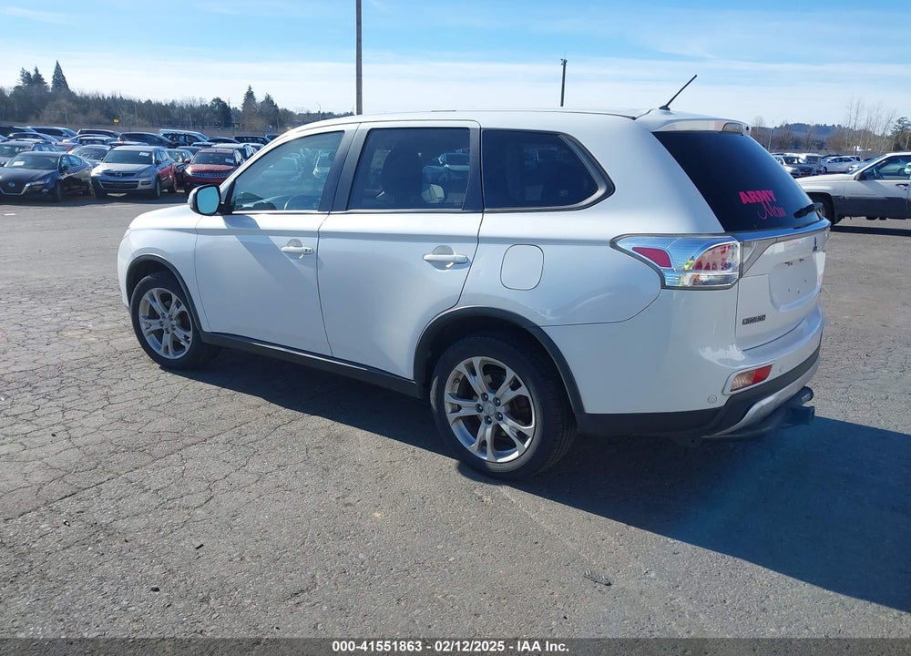 2015 MITSUBISHI OUTLANDER VIN: JA4AZ3A30FZ003872