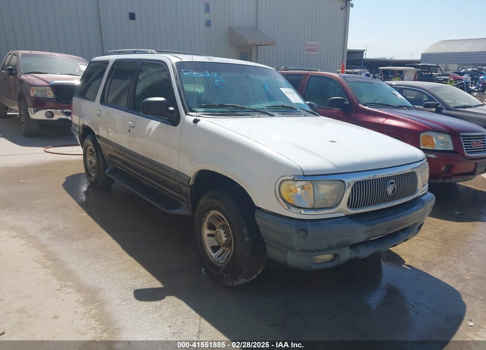 1999 MERCURY MOUNTAINEER VIN: 4M2ZU52E8XUJ23656