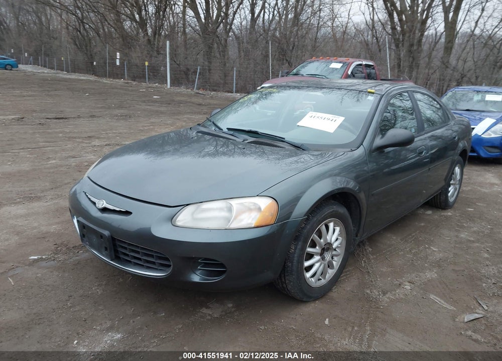2002 CHRYSLER SEBRING LX/LX PLUS VIN: 1C3EL46X02N297855
