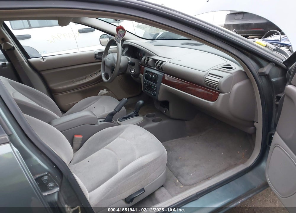 2002 CHRYSLER SEBRING LX/LX PLUS VIN: 1C3EL46X02N297855