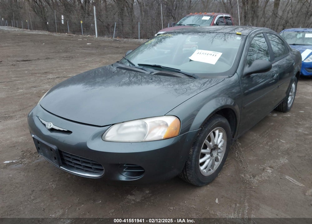 2002 CHRYSLER SEBRING LX/LX PLUS VIN: 1C3EL46X02N297855