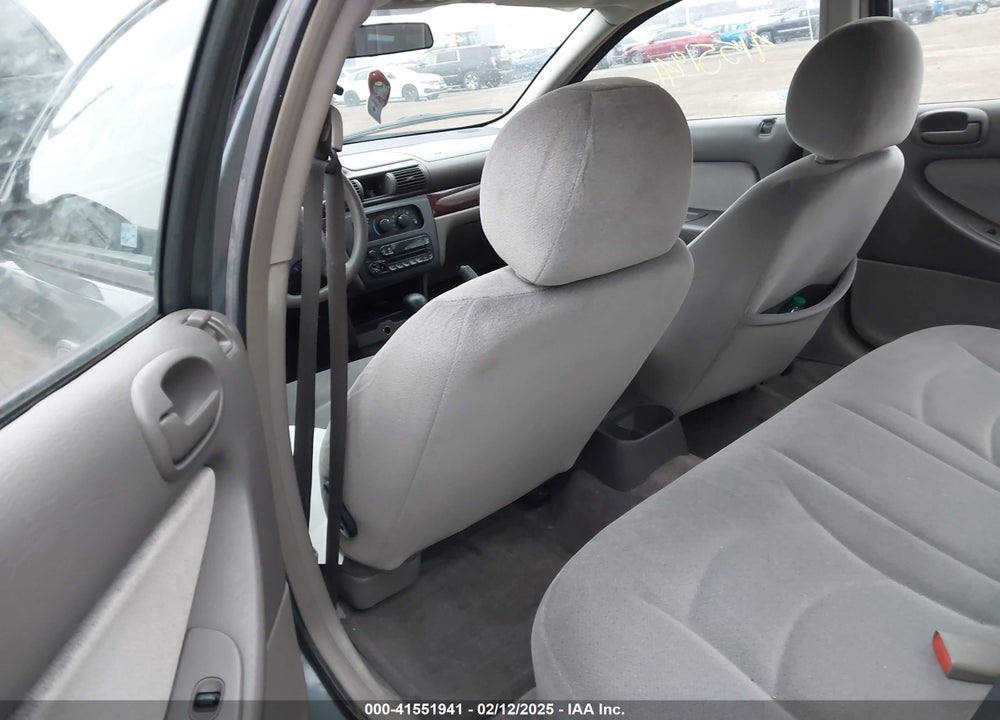 2002 CHRYSLER SEBRING LX/LX PLUS VIN: 1C3EL46X02N297855