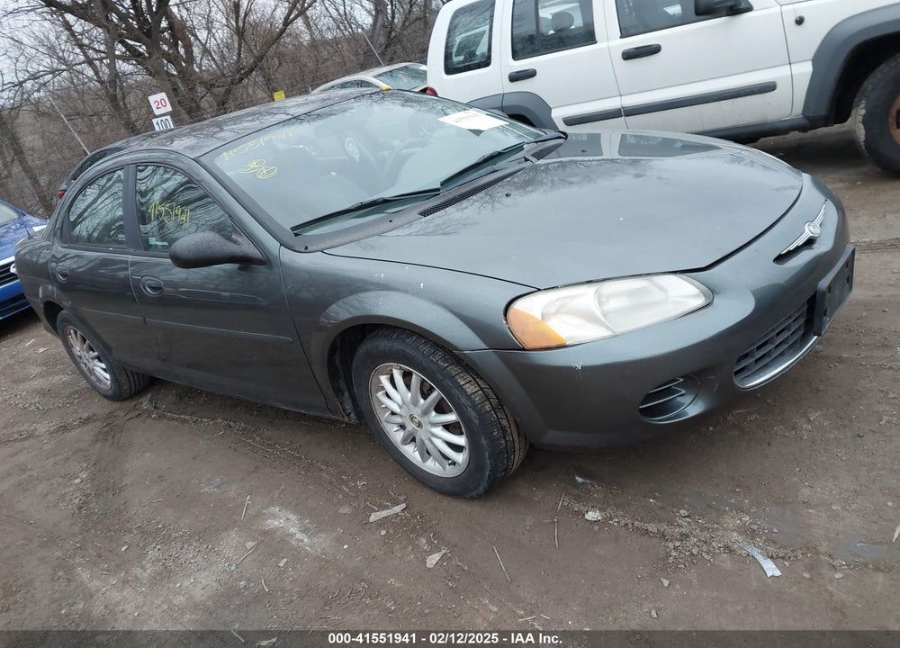 2002 CHRYSLER SEBRING LX/LX PLUS VIN: 1C3EL46X02N297855