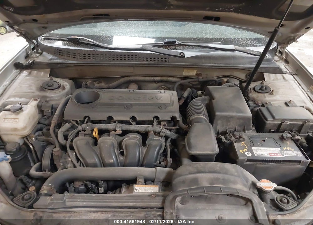 2009 HYUNDAI SONATA GLS VIN: 5NPET46C49H554454