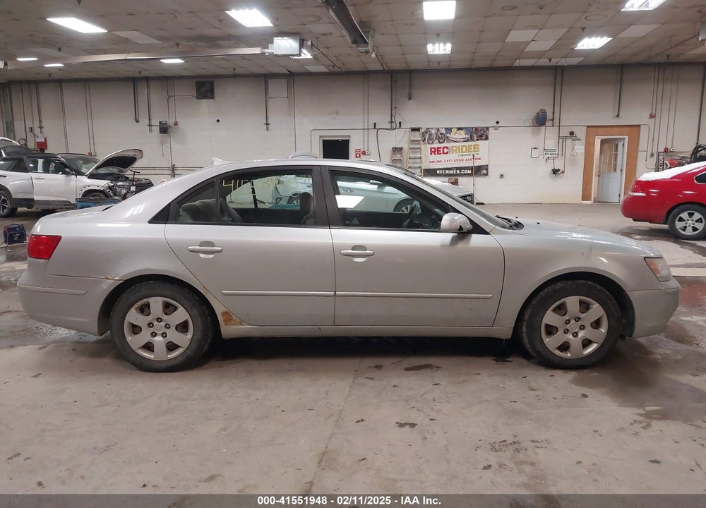 2009 HYUNDAI SONATA GLS VIN: 5NPET46C49H554454