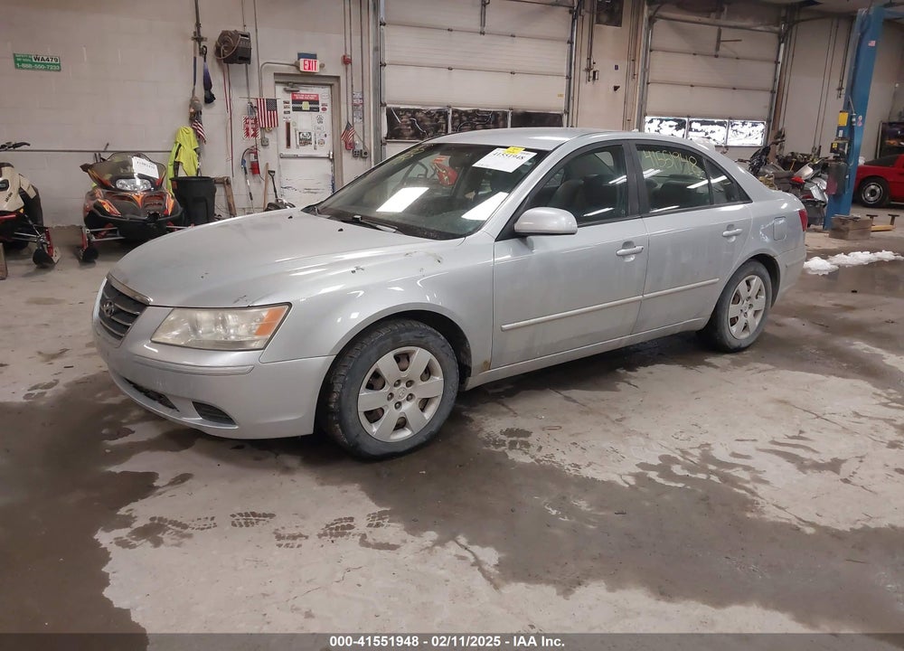 2009 HYUNDAI SONATA GLS VIN: 5NPET46C49H554454