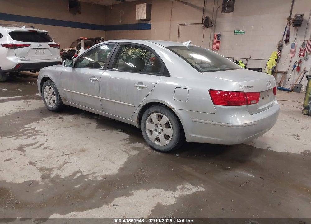 2009 HYUNDAI SONATA GLS VIN: 5NPET46C49H554454