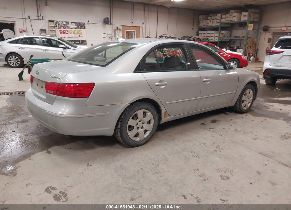 2009 HYUNDAI SONATA GLS VIN: 5NPET46C49H554454