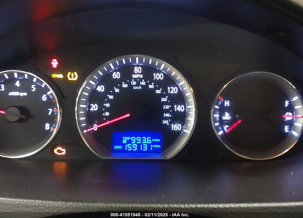2009 HYUNDAI SONATA GLS VIN: 5NPET46C49H554454